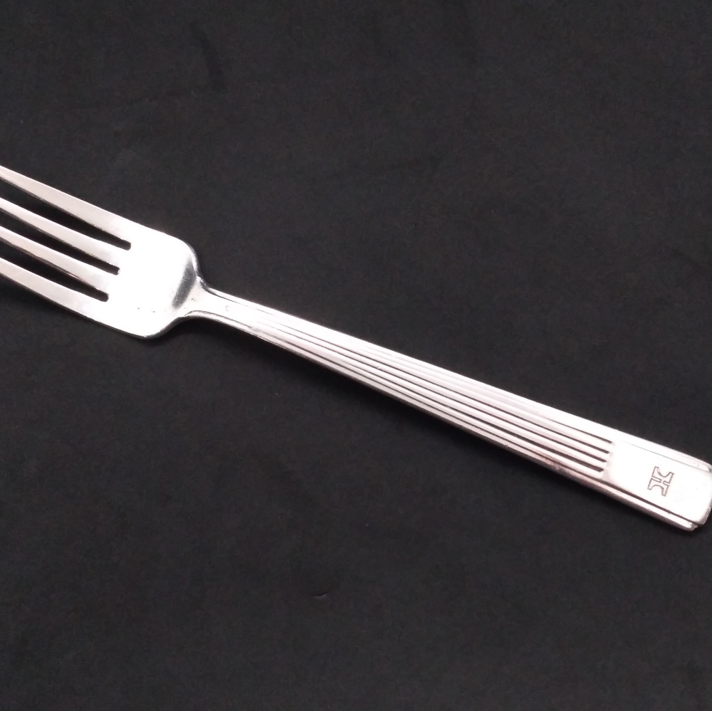 Vintage hilton International art deco style fork